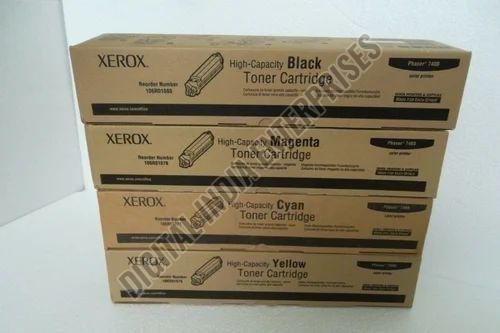 Genuine Xerox Phaser 7400 High Capacity CMYK Toner Cartridge Set