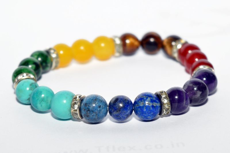Seven Natural 7 Chakra Bracelet