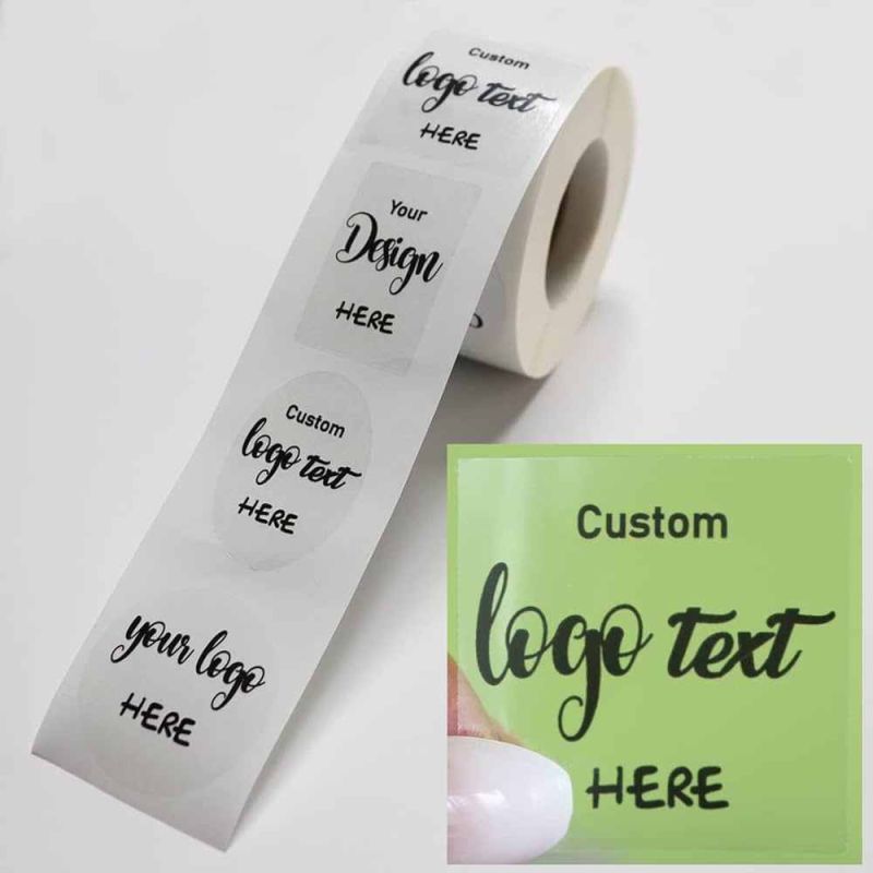 Personalized Glue Tap Packaging Sticker
