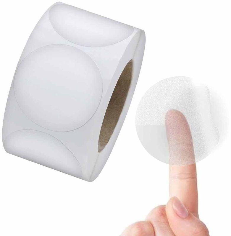 Transparent Glue Tap Packaging Label