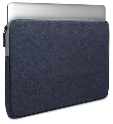 Polyester Blue Laptop Sleeve