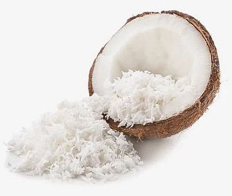 White Desiccated Coconut Powder