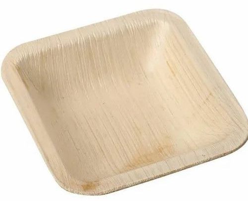 6 Inch Square Areca Leaf Bowl