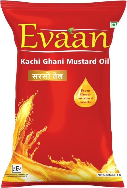 1 Ltr. Mustard Oil Pouch