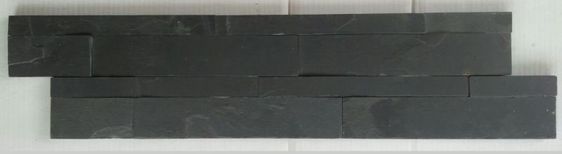 Black Slate Stone Wall Panel