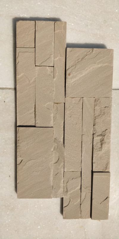 Dholpur Beige Sand Stone Wall Panel