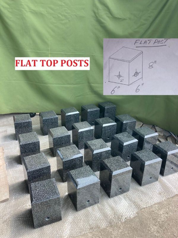 Fllat Top Post Stone Monument