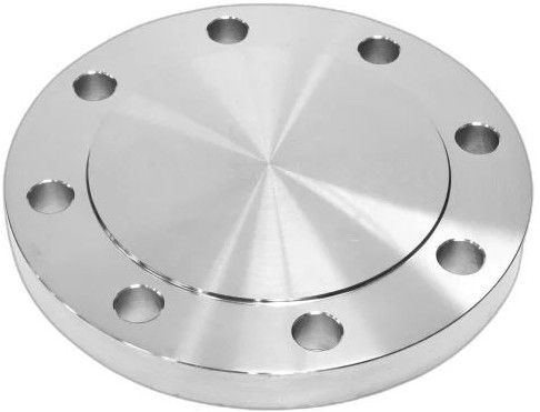 Silver Mild Steel Blind Flange