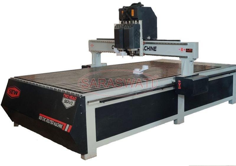 Two Head CNC Router Machine