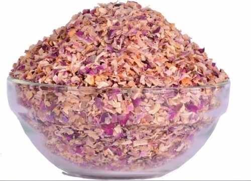 A Grade Dehydrated Red Chopped Onion