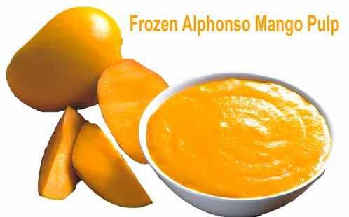 A Grade Frozen Alphonso Mango Pulp
