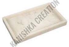 Rectangle White Marble Tray