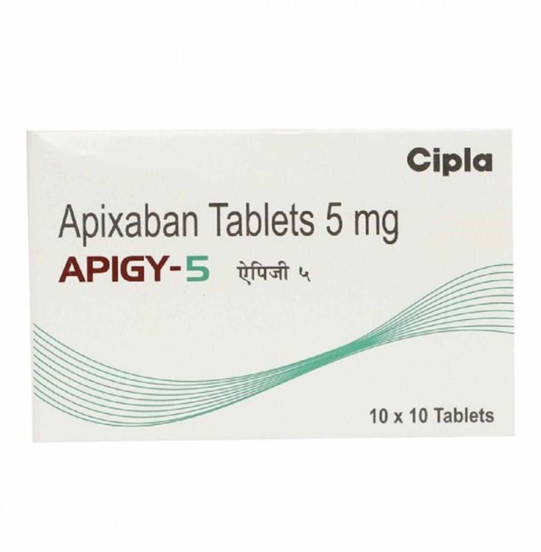 Apigy 5mg Apixaban Tablet