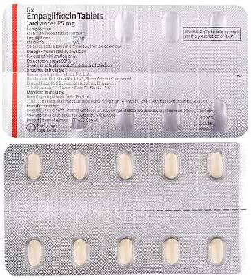 Jardiance 25mg Empagliflozin Tablet