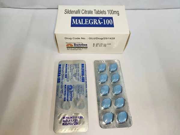Malegra 100mg Sildenafil Citrate Tablet
