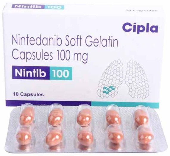 Nintib 100mg Nintedanib Capsule