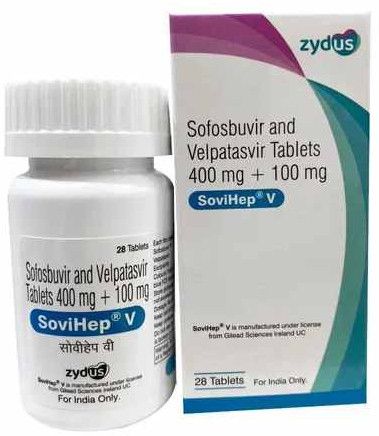 Sovihep V Sofosbuvir Velpatasvir Tablet