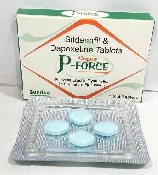 Super P Force Sildenafil Dapoxetine Tablet