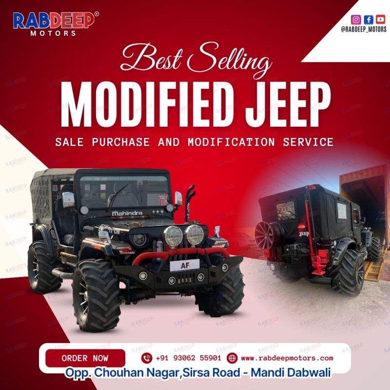 Best Selling Modified Jeep