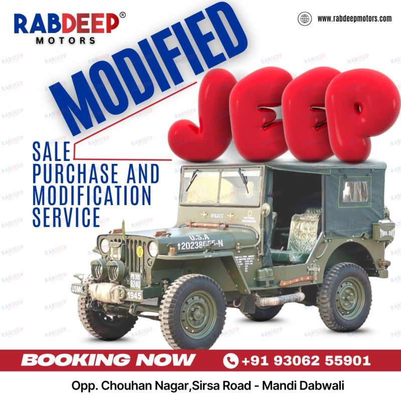 Special Modified Jeep