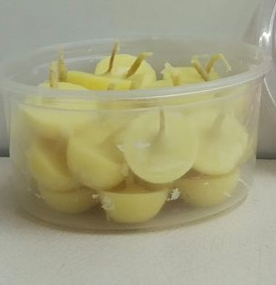 30 Pieces Camphor Scented Pure Ghee Diya