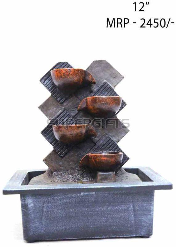 4 Step Polyresin Water Fountain