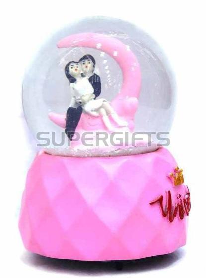 Romantic Couple LED Crystal Globe