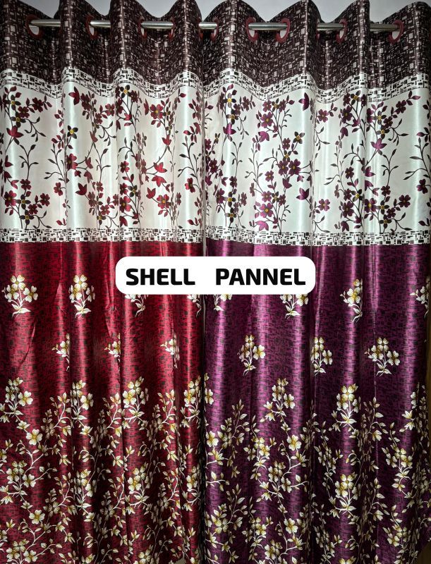 Shell Pannel Curtain Fabric