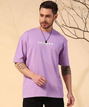 HD Printed Poly Cotton Terry Oversizesd T Shirt