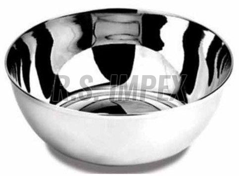 Round Stainless Steel Salad Bowl