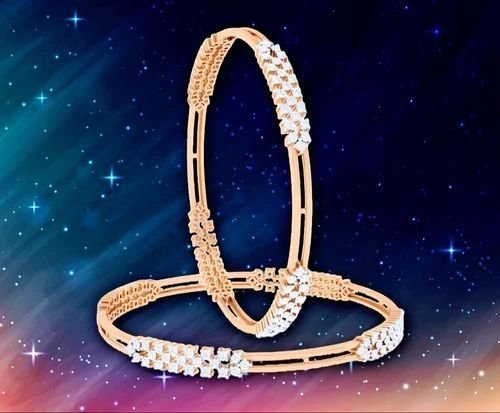 Ladies Diamond Bangles