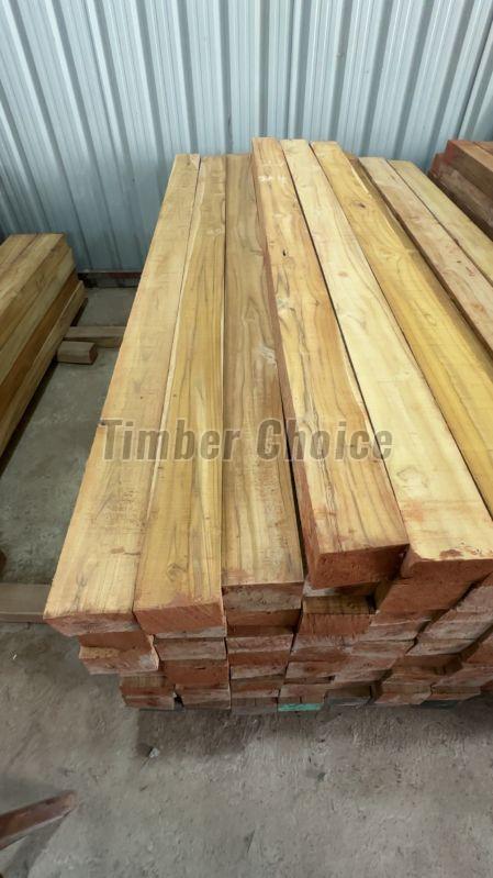 African Teak Wood Cut Size Door Frame Material
