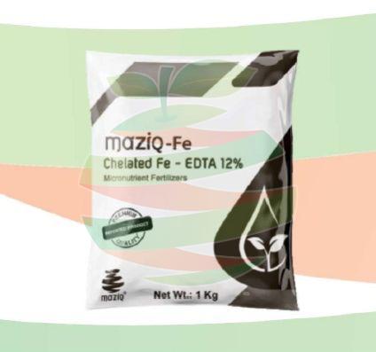 Chelated Iron as Fe-EDTA