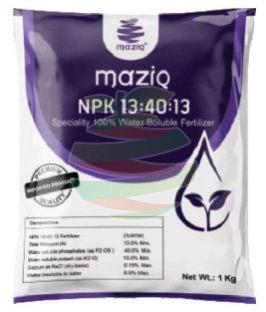 NPK (13:40:13) 100 % Water Soluble Mixture OF Fertilizer