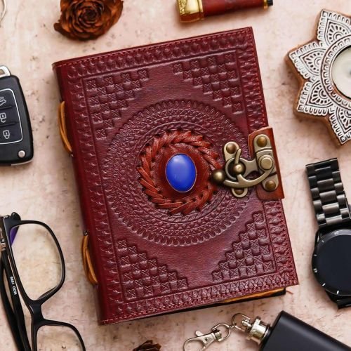 Vintage Handmade Genuine Leather Diary