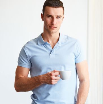 Mens Plain Polo T-Shirts