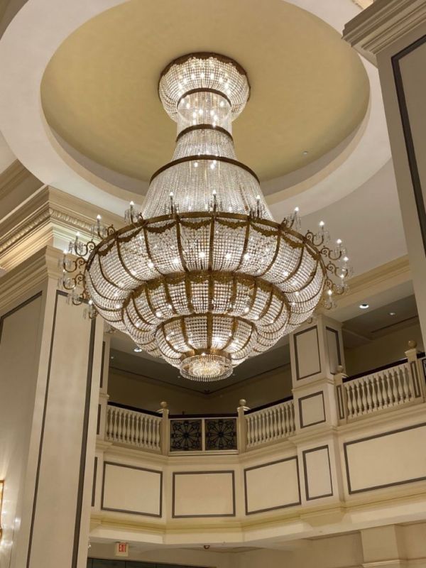 Imperial Grandeur Crystal Chandelier