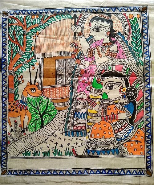 Madhubani Art Painting