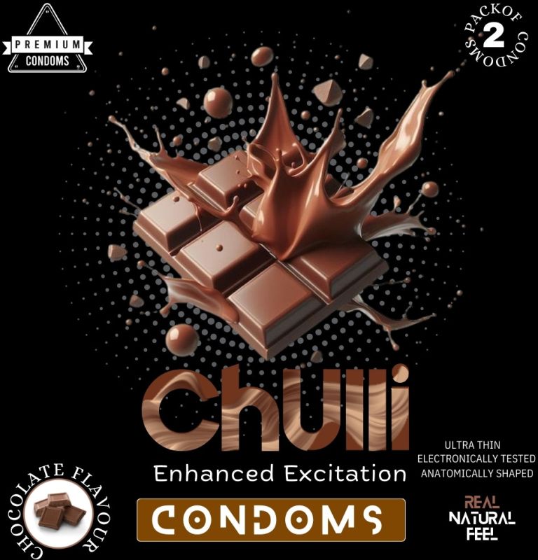 Chulli Chocolate Ultra Thin Enhanced Excitation Condom