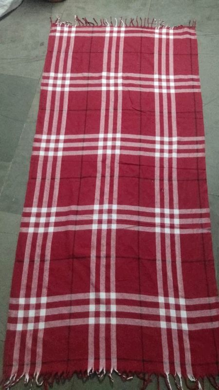 Ladies Burberry Check Woolen Shawl