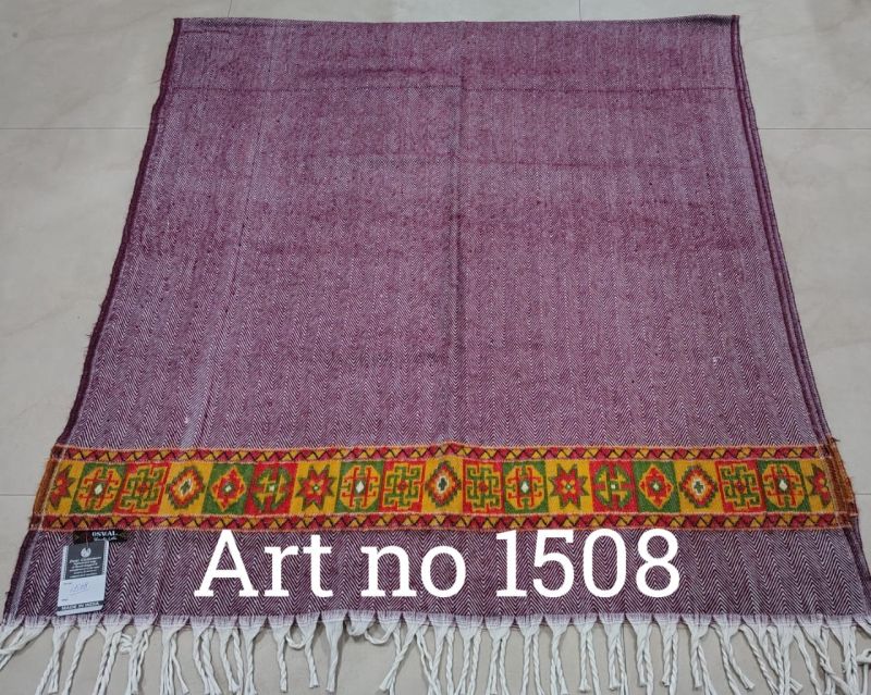 Ladies Kullu Printed Woolen Shawl