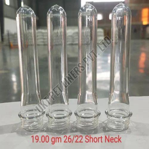 19gm 26/22 Short Neck PET Preforms