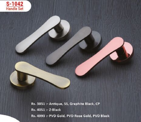 EDGE S-1042 Premium Designer Mortise Door Handle Set