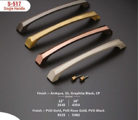 EDGE S-517 Decorative Linear Designer Single Door Pull Handle