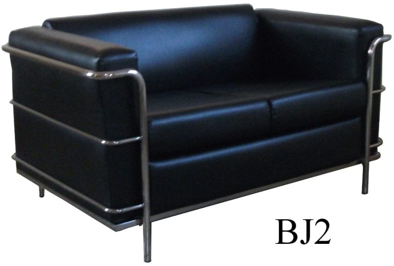 Metal Frame Two Seater Sofa