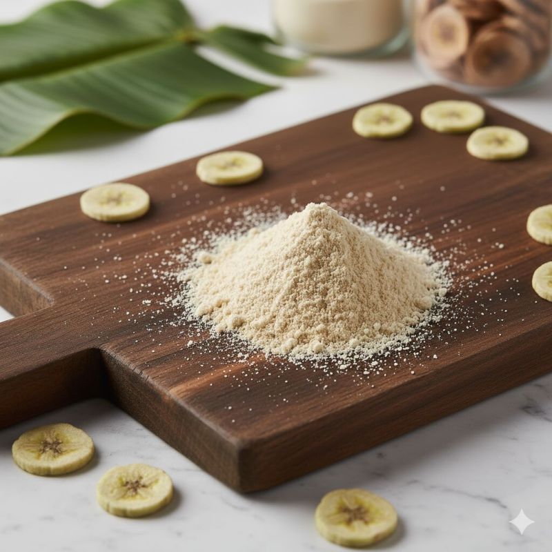 Raw Banana Powder Without Peel