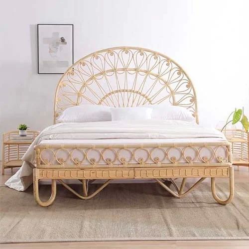 Cane Double Bed