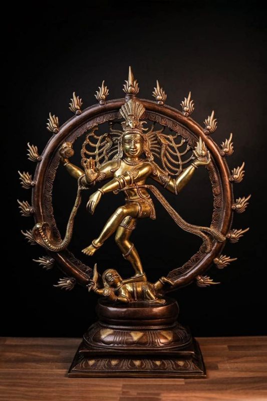 Brass Nataraja Shiva Idol