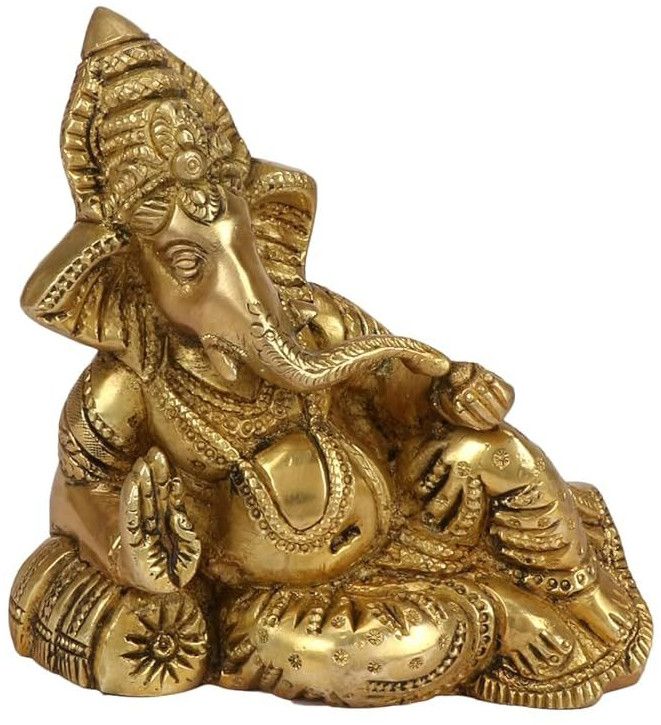 Handcrafted Brass Ganpati Murti