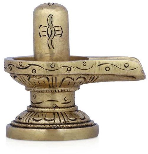 Handcrafted Brass Shiva Lingam